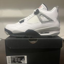 Air Jordan IV Golf White Cement