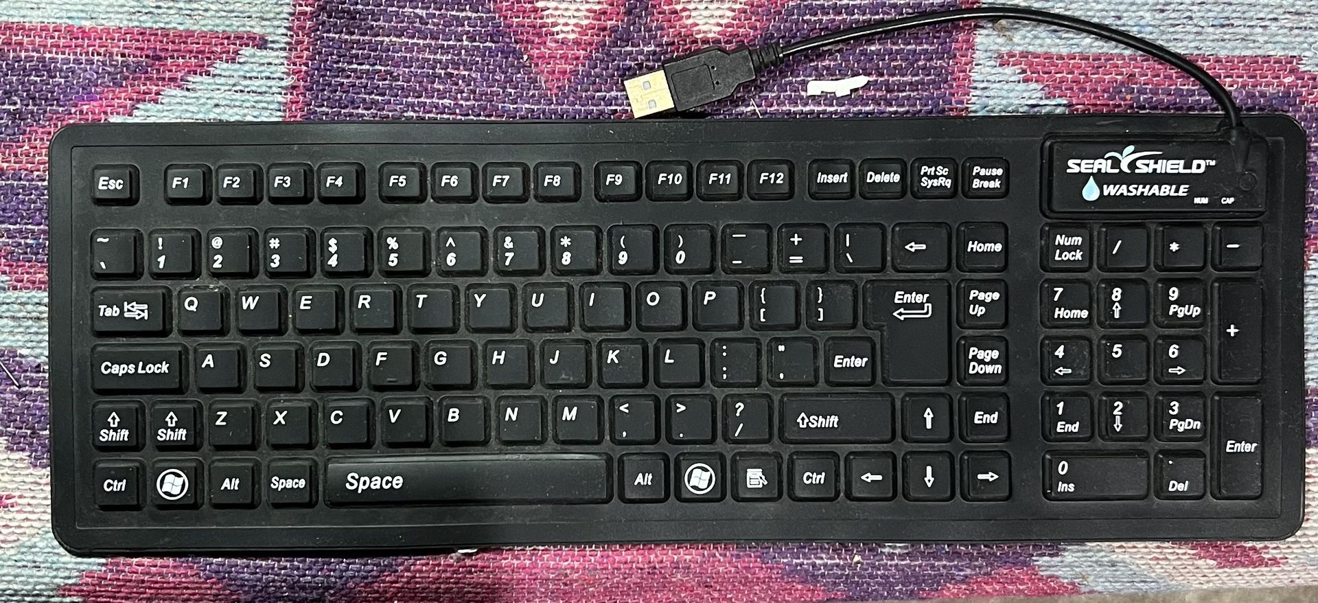 Seal Flex™ Silicone Flexible Waterproof Keyboard