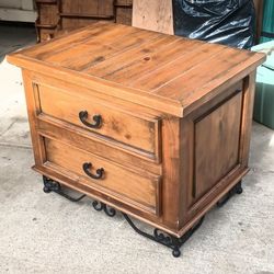 Two Night Stand Solid Wood