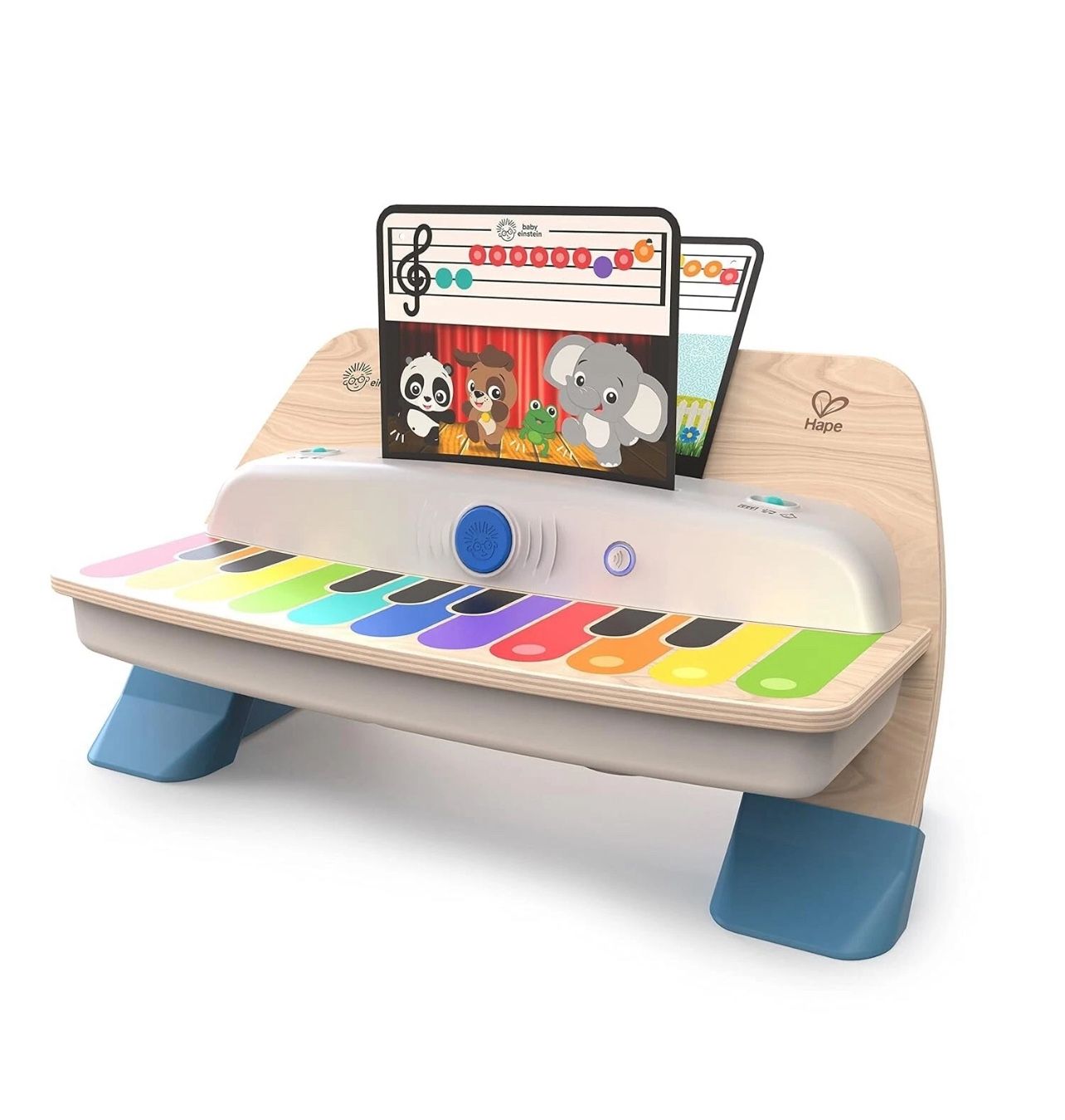 Baby Einstein Together in Tune Piano Safe Wireless Wooden Musical Toddler Toy