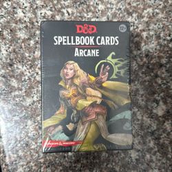 Dungeons and Dragons Arcane Wizards Spellbook Cards