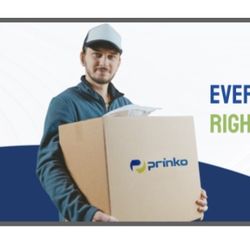 Prinko 50 Rolls  3 in x 165 Ft 1-Ply Bond Receipt Paper POS Cash Register Paper