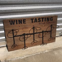 Wooden Wine Display