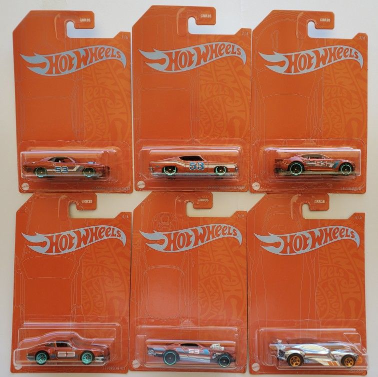 Hot Wheels 53rd Anniversary Set W/Chase