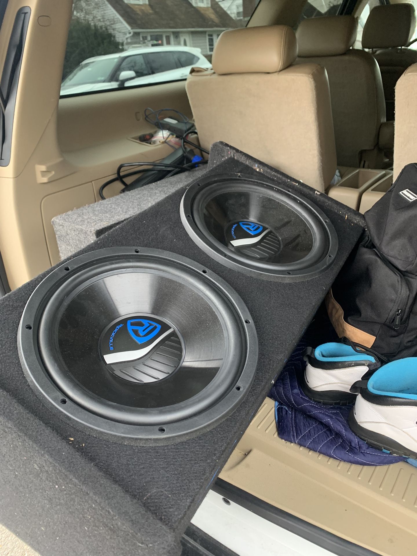 2/10 Rockville Subwoofers