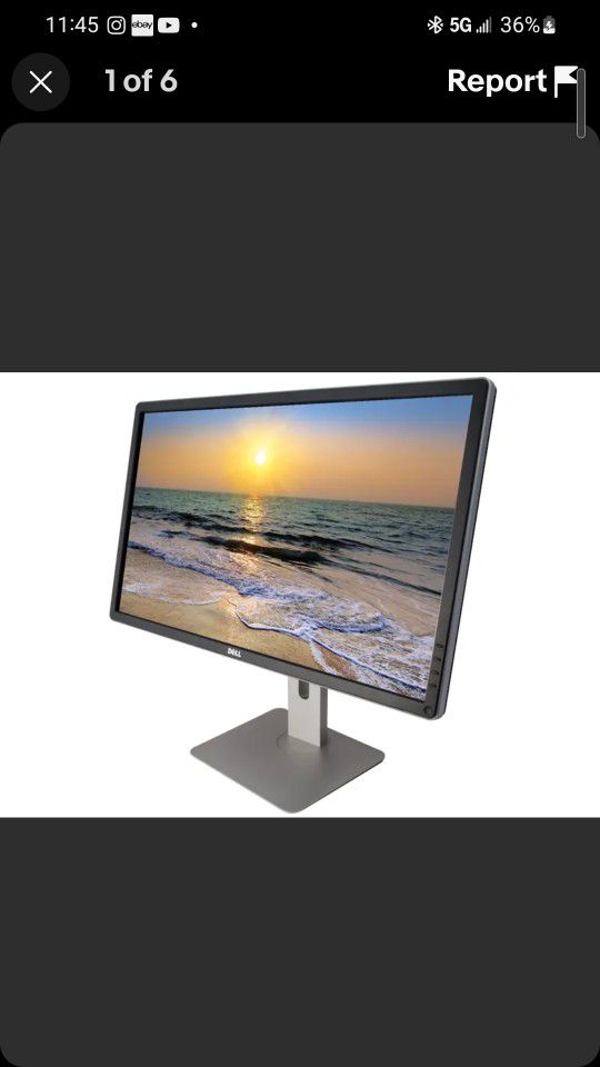 Dude Dell 28in 4k Uhd Monitor W Stand For Sale In Carlsbad Ca Offerup