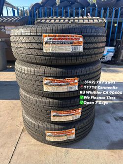 265/70/17 Arroyo HT New Set of Tires Installed and Balanced Set de Llantas Nuevas Instaladas y Balanceadas