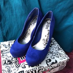 Royal Blue Stiletto Heels
