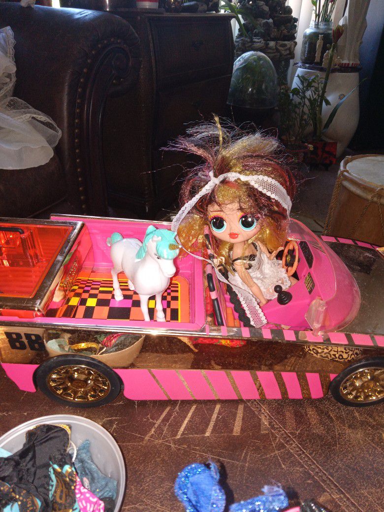Lol Dolls And Car