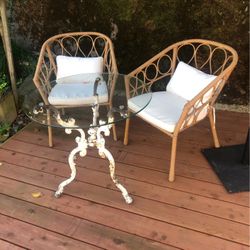 Patio Garden Chair Set