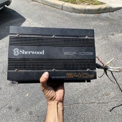 Sherwood amplifier