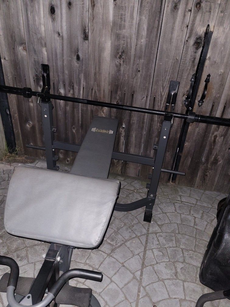 bench press with bar