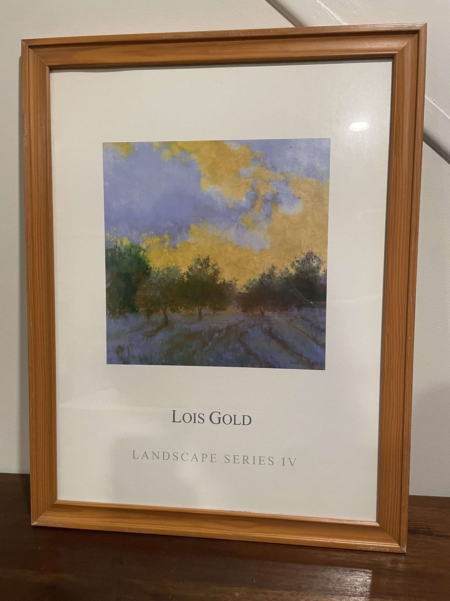 Lois Gold Framed Print
