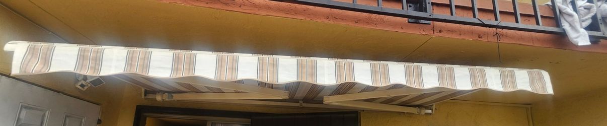 Sunsetter motorized awning