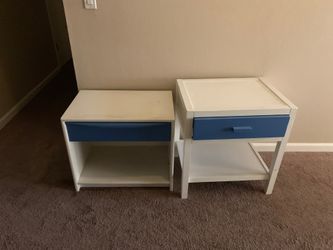 2 beach style night stands