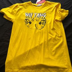 Yellow Wu-Tang Clan tee 