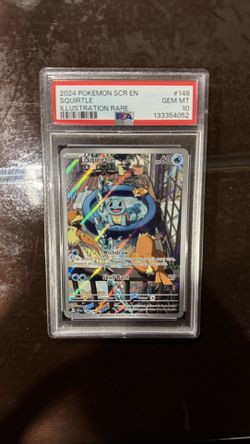 Squirtle Stellar Crown PSA 10