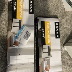 (2) Sansus SuperSlim Fixed-Position TV Wall Mount. Fits 32”-64” (PN# BLL2-B1)