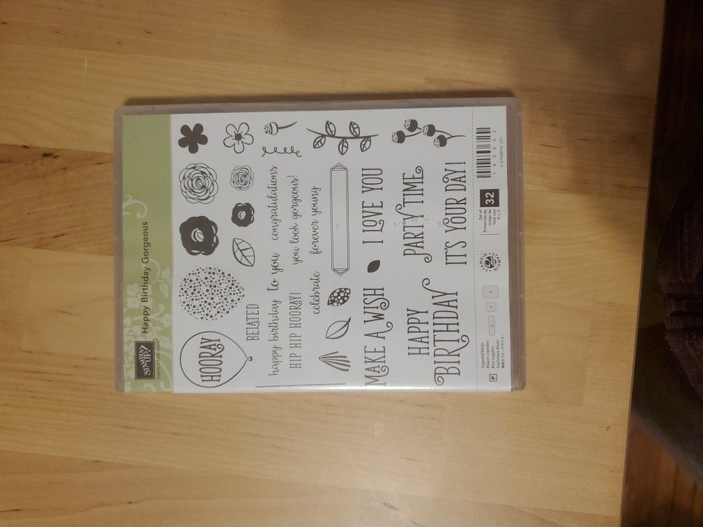 Stampin Up Happy Birthday Gorgeous 