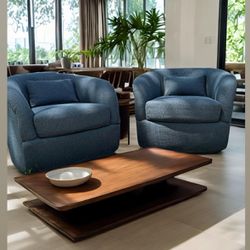 Boucle Accent Chairs 2