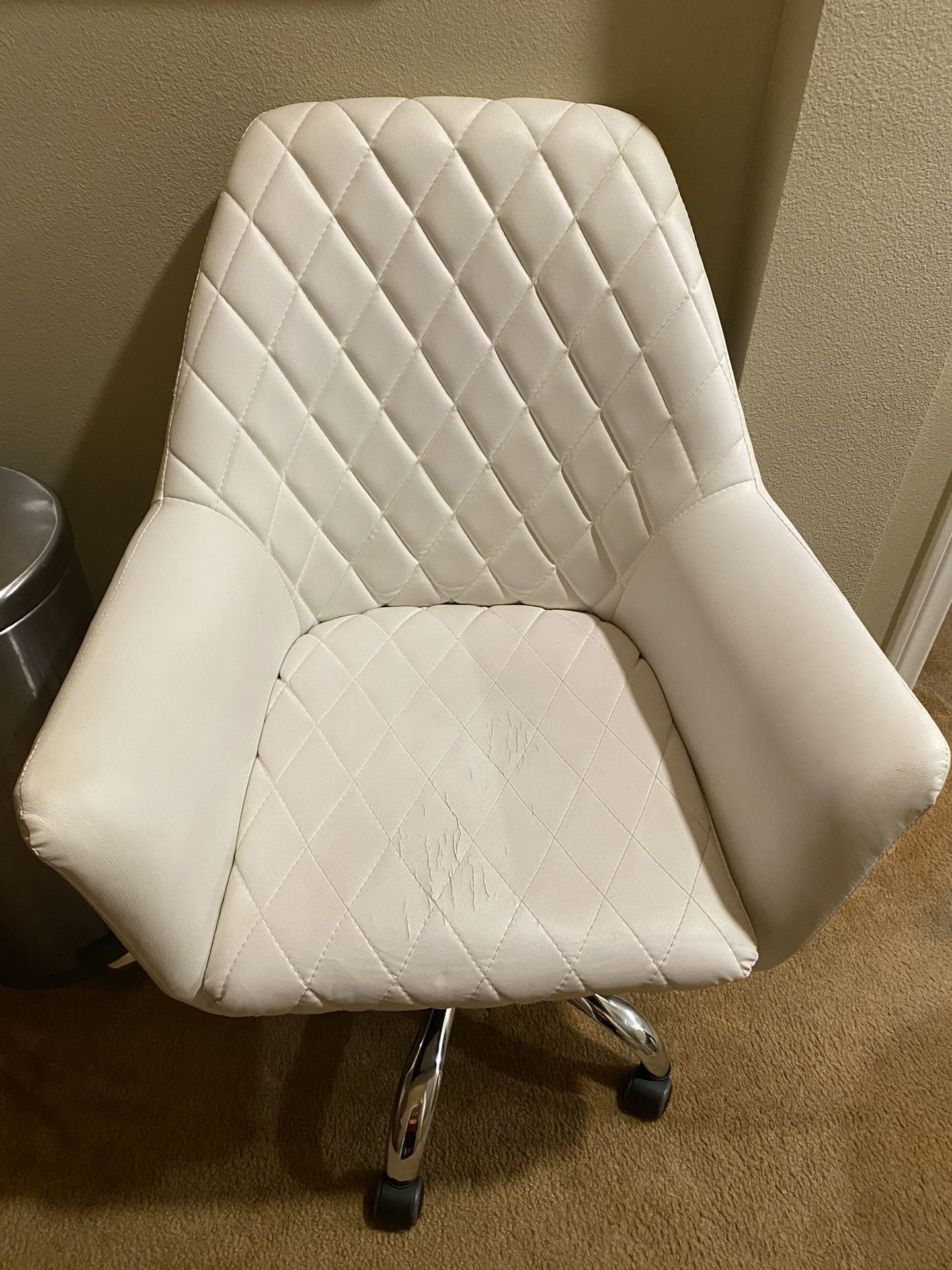 White office chair