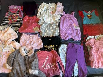 Baby Girl Clothes 35 piece Bundle – 12 Months (Carter’s & More)