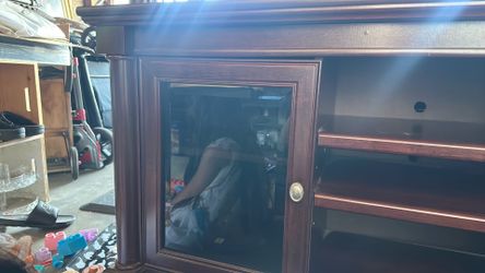 TV stand cherry wood