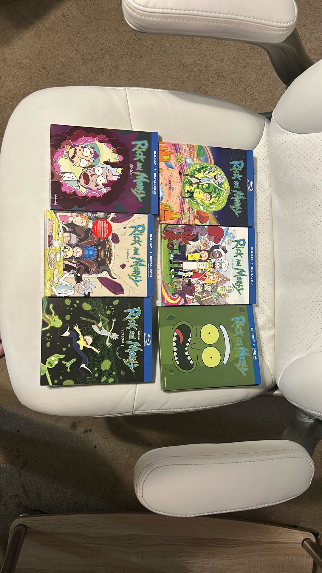 Rick And Morty Season1-6 Blu Ray