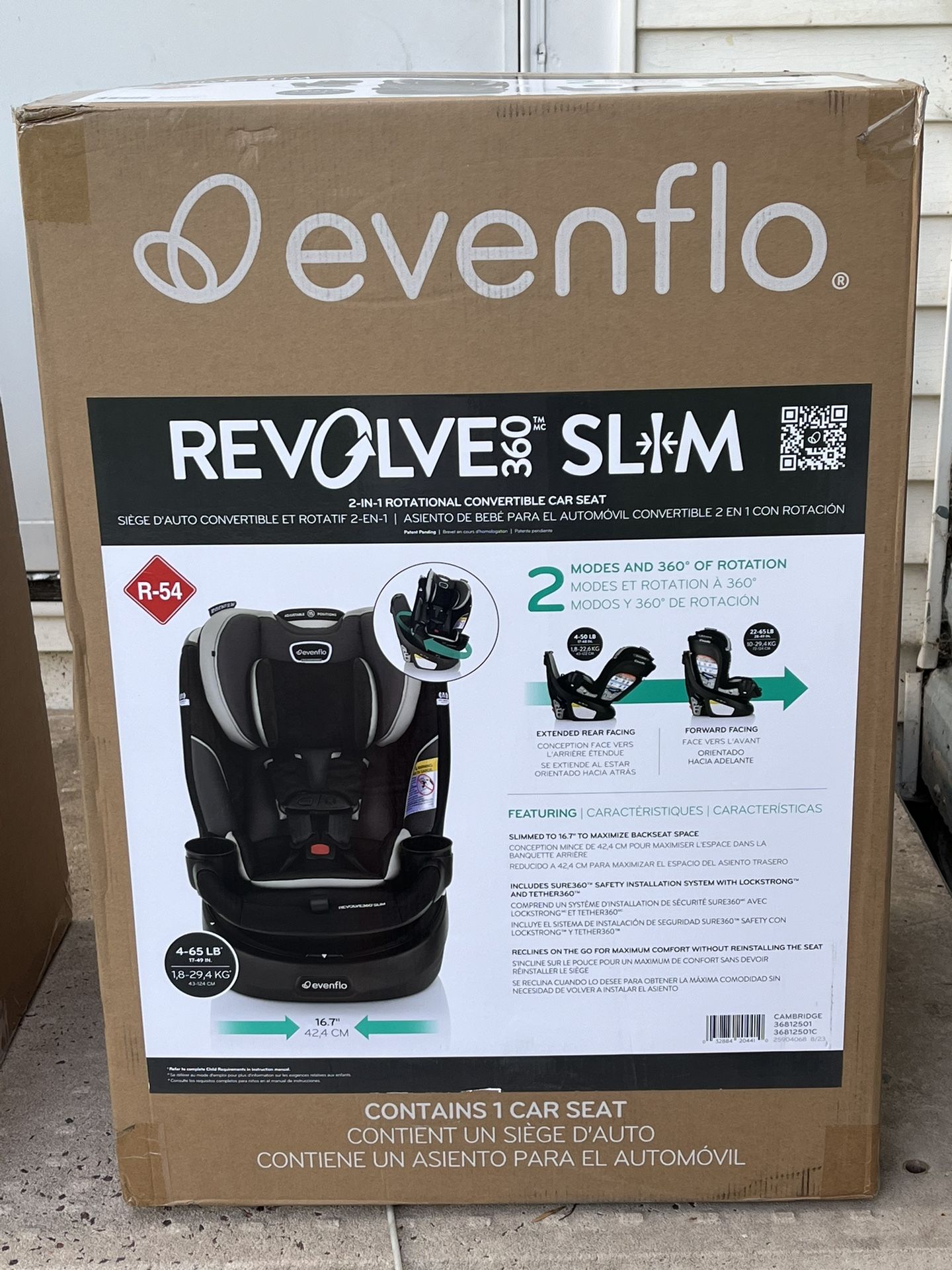 Evenflo Conv Car Seat