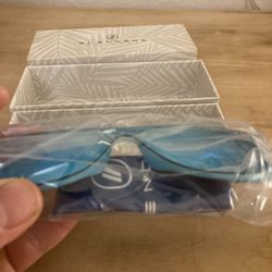 Polarized Blue Reflective Sunglasses 