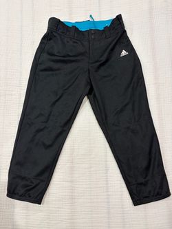 NEW Adidas Youth Large Black Baseball Pants