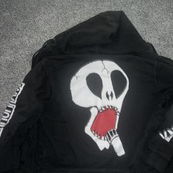 Subhumans Black Skull Jacket (pickup Only)