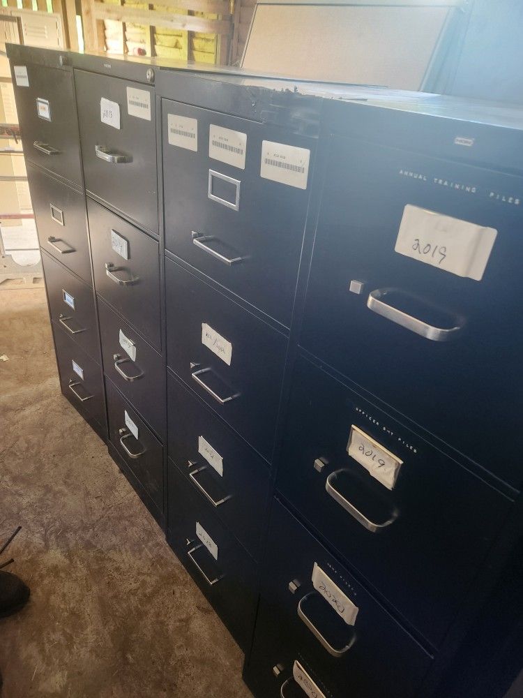Black Filing Cabinets