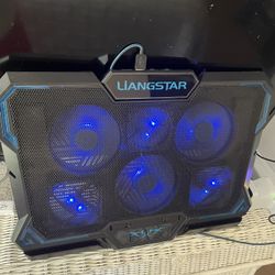 Led Cooling Pad And Wireless Keyboard 