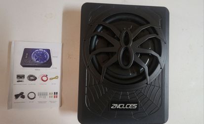Znclces 2025 Upgraded 10" 1200W Slim Under Seat