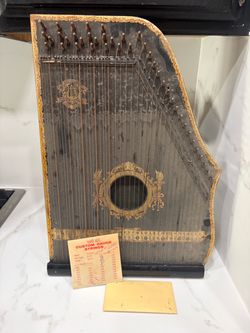 Antique Zither Stringed Instrument