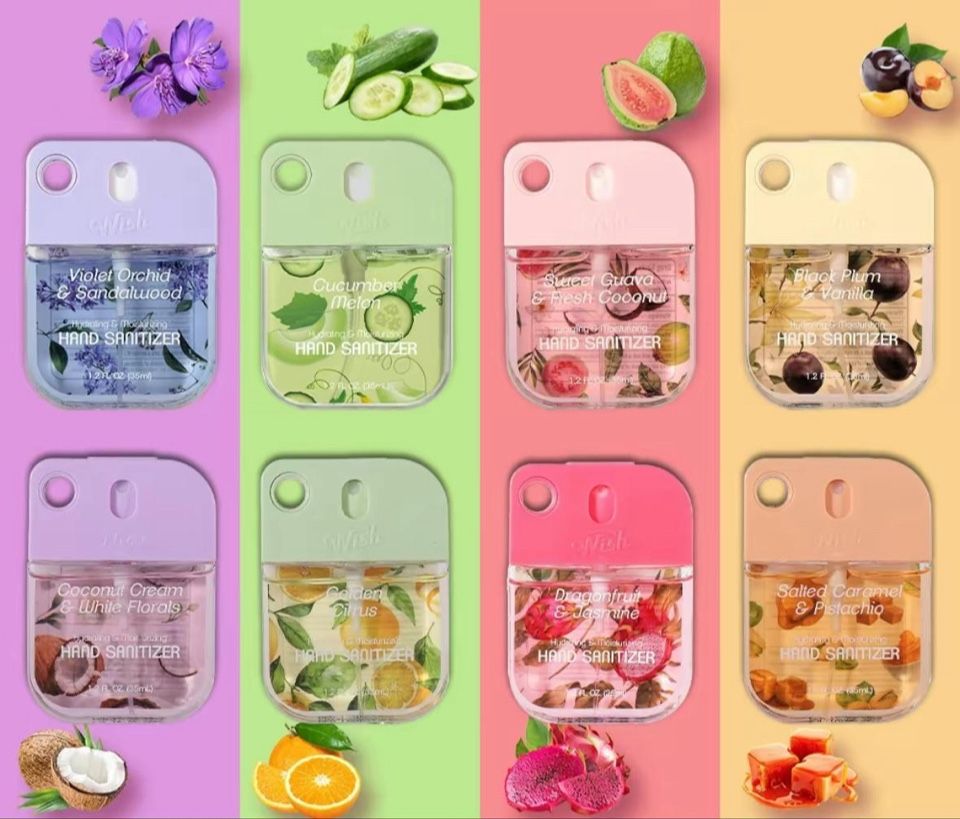 4 Pack Wish Hand Sanitizer