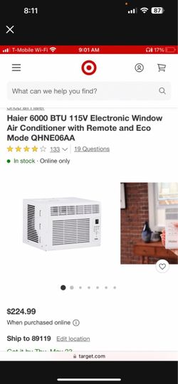 Electronic Window Air Conditioner