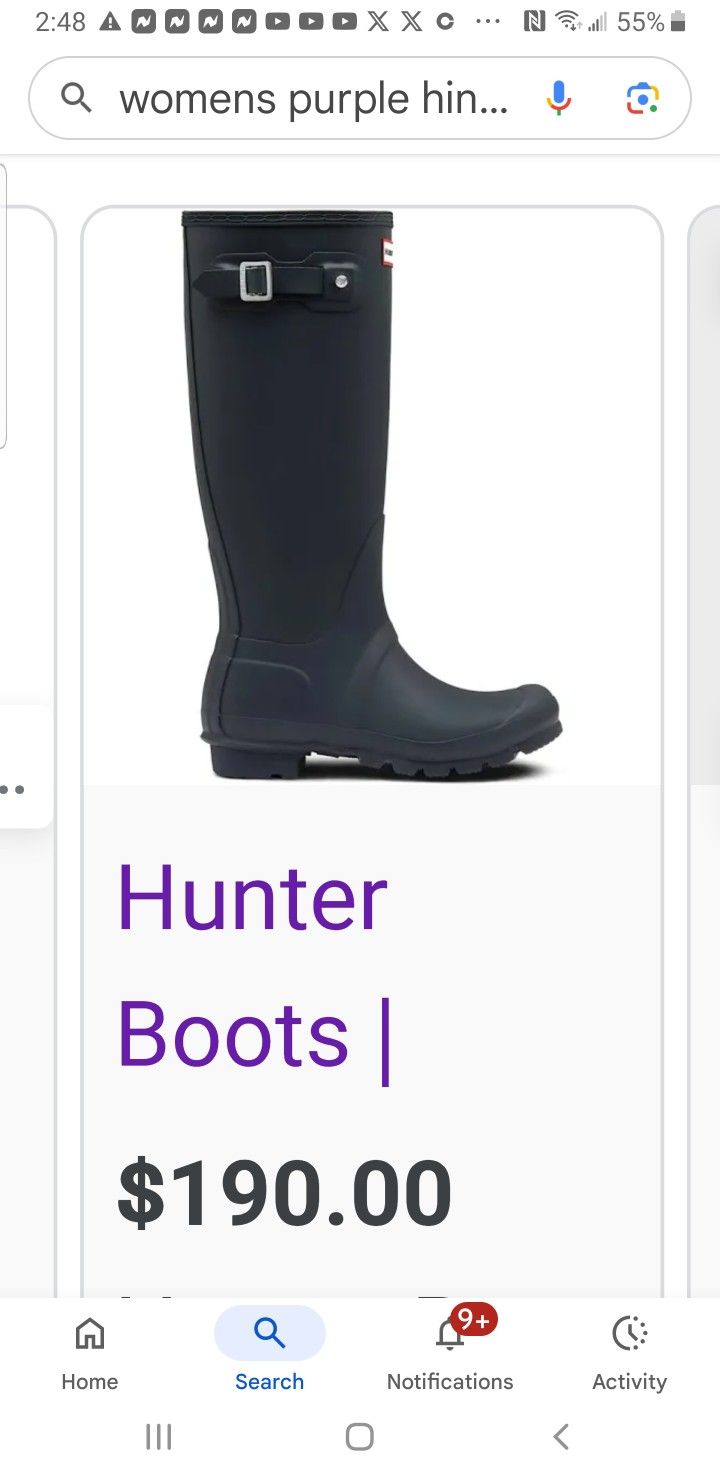 Hunter Woman Boots