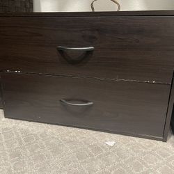 Two Wooden Drawers