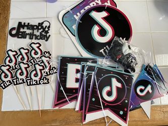 Tiktok party supply