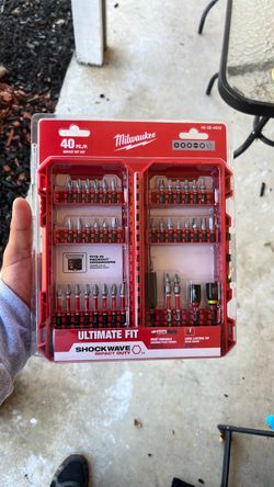 40 set drill bits