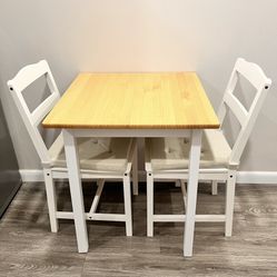 IKEA Table with two chairs