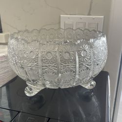 Vintage Bohemian Czech Crystal