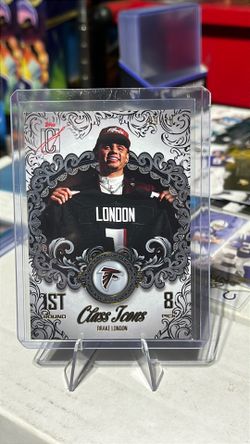 Drake London 9/10 Topps Signature class