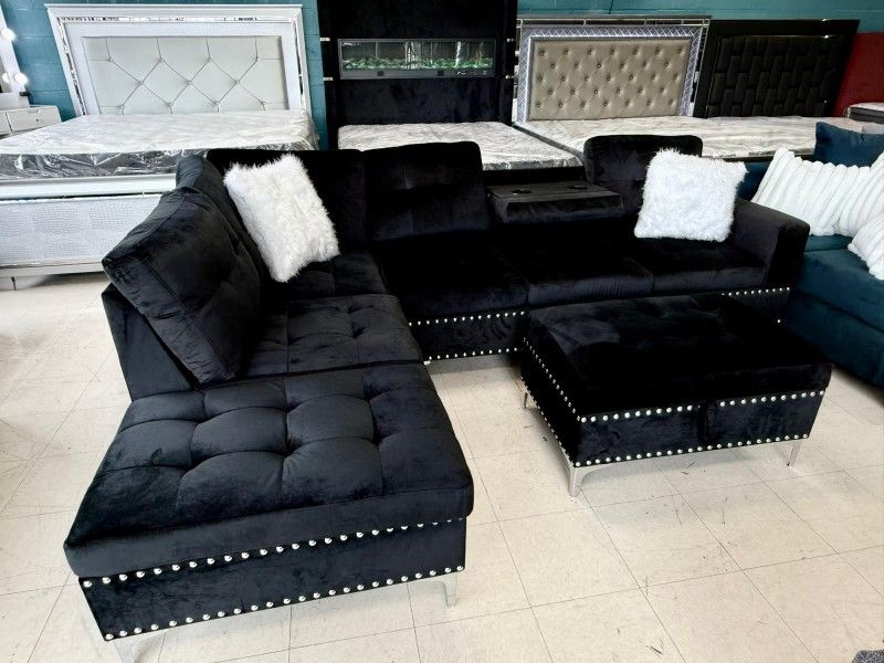 Sectional Sofa With Ottoman For Sale