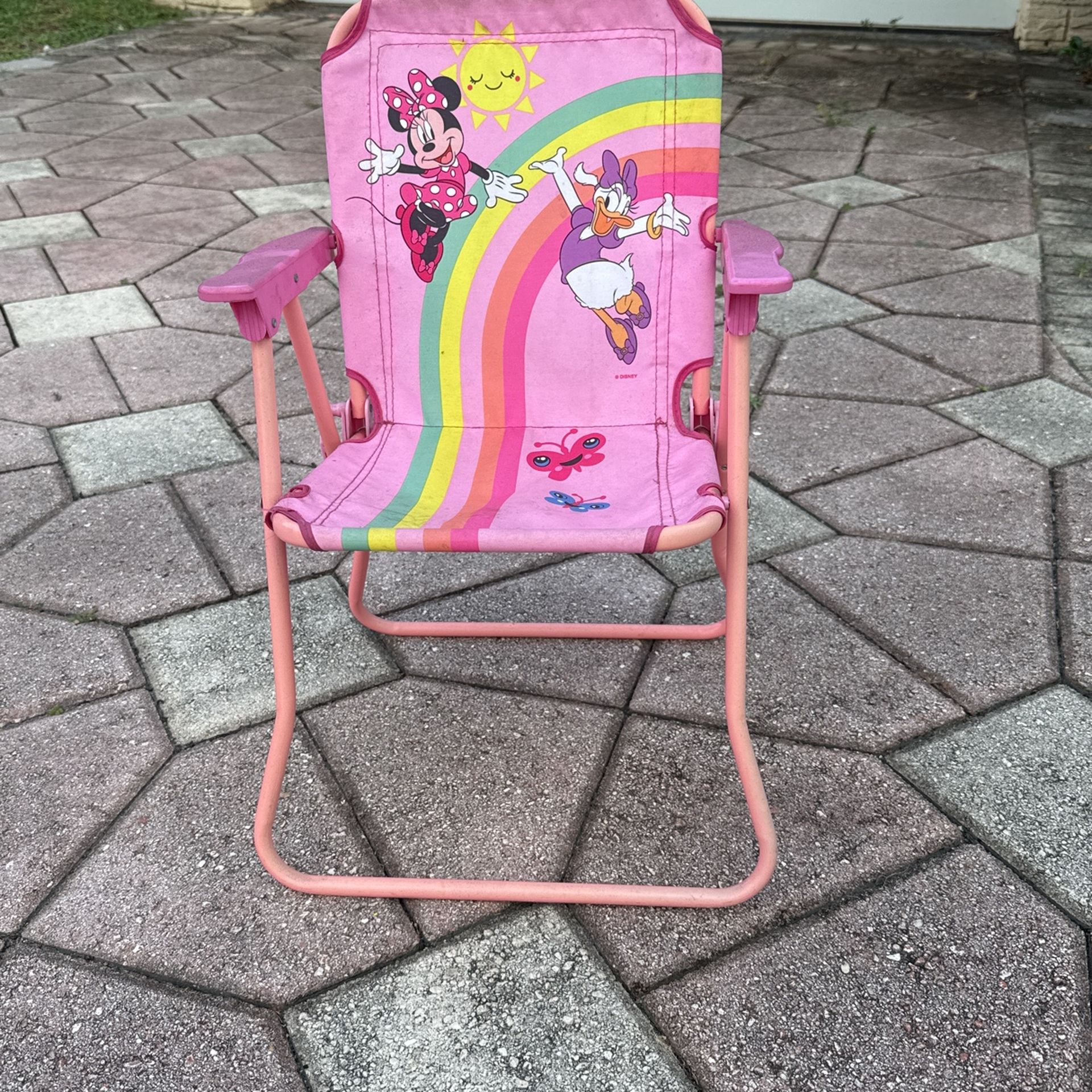 Mini Minnie Mouse Outdoor Folding Chair