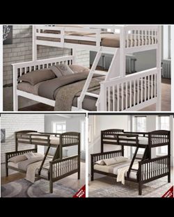 Bunk Bed Full And Twin with 2 Mattress