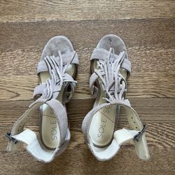 Sole Society Neutral Sandals