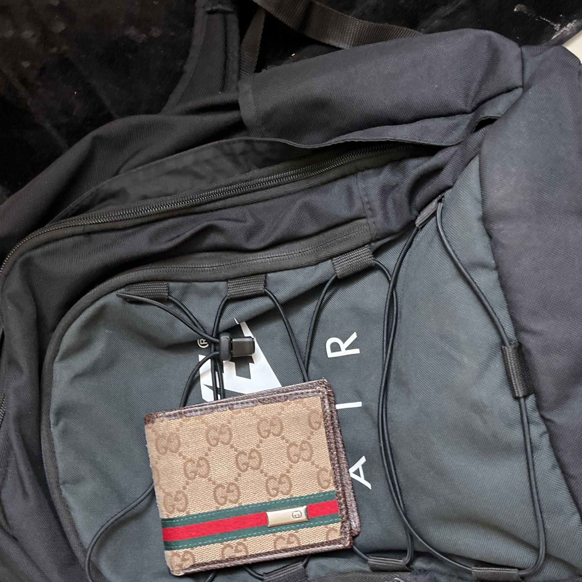 Gucci Wallet X Nike Bookbag